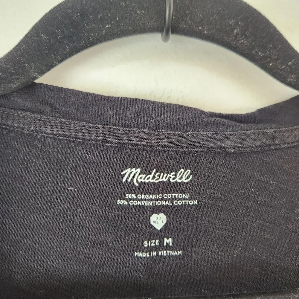 BUNDLE (3) Madewell T-Shirt Shirt Sports Bra Tank Wardrobe Basics Women's S-M - Picture 9 of 15
